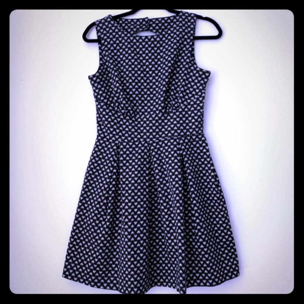 Modcloth- Closet London- Heart Dress